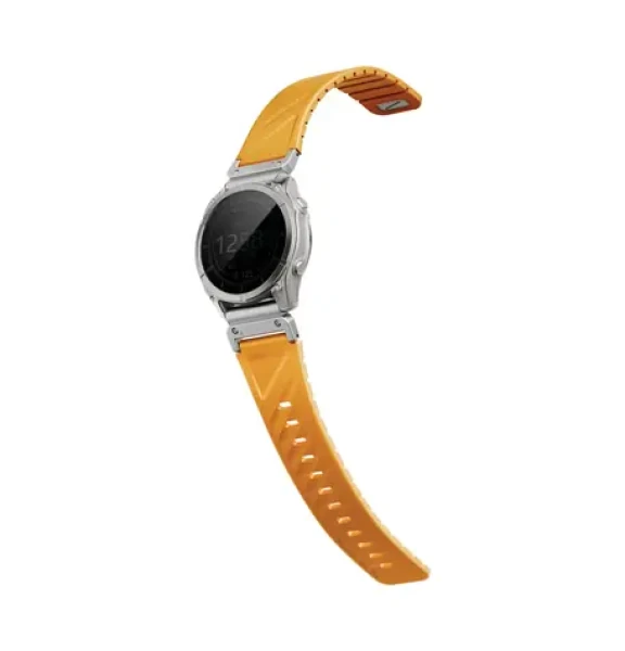 UNIQ Fluo magnetický řemínek pro Garmin SmartWatch 26 mm, Pale orange (8886463697917)
