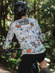 MTB dres CYCOLOGY Gangsta, dámský, dlouhý rukáv (Motiv Gangsta, velikost M)