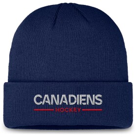 Fanatics Pánská zimní čepice Montreal Canadiens NHL Authentic Pro A/Cap Cuffed Beanie