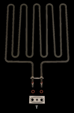 Topné těleso, spirála pro saunová kamna 3000W/230V CZSK-720L