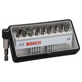 Bosch Accessories Robust Line 2607002568 sada bitů, 19dílná, plochý, křížový PH, křížový PZ, inbus, vnitřní šestihran (TX), 1/4 (6,3 mm)