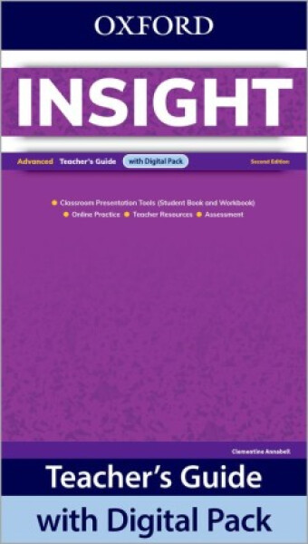 Insight Advanced Teacher´s Guide with Digital pack, 2nd Edition - Clementine Annabell