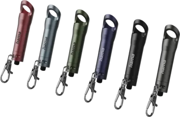 Hama FL4 LED svítilna s otvírákem na lahve 24ks (cena za 1 ks) Černá/Modrá/Šedá/Zelená/Červená / LED / 4lm / LR44 (228622)
