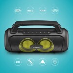 LAMAX PartyGo1 černá / Bluetooth reproduktor / 100W / 8000mAh / BT 5.3 / AUX / microSD / USB / IP67 (LXPSMPGO1NNBA)