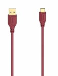 Hama 200636 Flexi-Slim kabel USB-A na USB-C 0.75 m červená (200636-H)