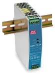 LevelOne Průmyslový napájecí zdroj DIN 24V/75W stříbrná / Napájecí zdroj / 90-264V AC / 24V DC / -20 až 70°C (POW-2432)