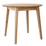 Massivo.cz Jídelní stůl Orbetello 110 cm, kulatý, dub, masiv