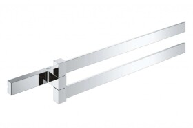 GROHE - Selection Cube Dvojitý držák ručníků, chrom 40768000