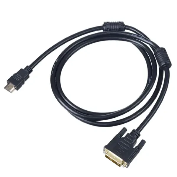 Akyga kabel HDMI (M) - DVI-D 24+1 (M) černý / Kabel / HDMI 1.4 / 1.8 m (AK-AV-11)