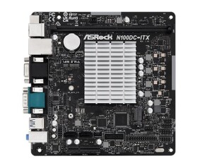ASRock MB Alder Lake-N N100DC-ITX, Intel N100, 1xDDR4, 1xHDMI, 1xVGA, mITX EDF_380943
