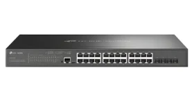 TP-Link Omada Switch 24-Port PoE+ / Switch / L2+ Managed / 24x GLAN PoE+ / 4x SFP+ / 1U (SG3428XMP)