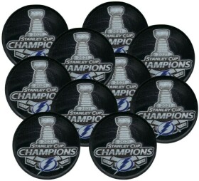 Inglasco / Sherwood Minipuk Tampa Bay Lightning NHL 2021 Stanley Cup Champions Charm