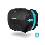 Boční kufry na motorku SHAD SH38X D0B38106 (sada 2ks) - rozšiřitelný koncept