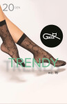 Ponožky Gatta Trendy wz.16 20 den nero univerzální