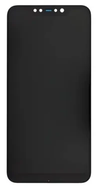 Xiaomi Pocophone F1 LCD displej, dotyková deska a přední kryt černý / Náhradní díl / IPS / M1805E10A (2441959)