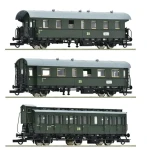 Roco 6200131 3dílná sada vedlejšího vlaku DR III