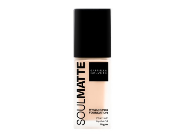 Gabriella Salvete make-up Soulmatte Foundation 02W Ivory Warm