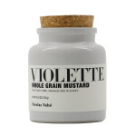 Nicolas Vahé Hořčice Violette 120 g, bílá barva, keramika, korek