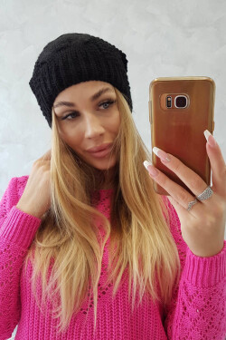 Sandra K210 fleecová čepice černá UNI