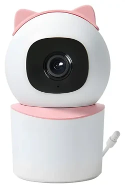 IMMAX NEO LITE SMART Security BABY růžová / Vnitřní kamera / P/T 355°/50° / Wi-Fi / 4MP / TUYA (07789L)