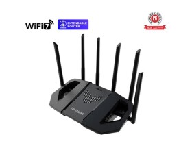 ASUS TUF-BE6500 (BE6500) WiFi 7 Extendable Gaming Router, 4x 2.5G, AiMesh EDF_151813