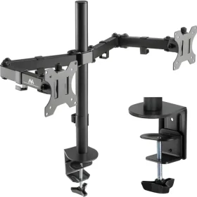 Maclean MC-884 černá / Stolní držák pro dva monitory / 17-32" / VESA 75x100 / nosnost 16 kg / náklápěcí (MC-884)