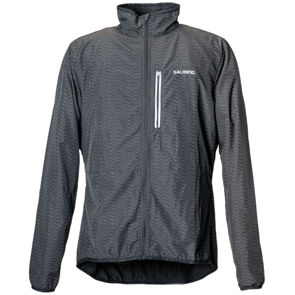 Běžecká bunda SALMING Essential Run Jacket Black Velikost textilu: