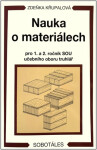 Nauka materiálech pro ročník SOU truhlář