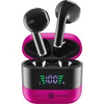 Cellularline In Ear Headset Bluetooth®, Bez kabelu růžová, černá Nabíjecí pouzdro, Indikátor nabití, regulace hlasitosti