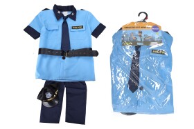 Set karneval - policista 110-120 cm, Wiky, W036030