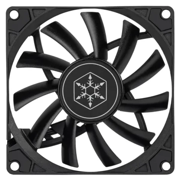 SilverStone Air Slimmer 90 černá / 92mm / Hydraulic Bearing / 32 dB @ 2500 RPM / 45.73 CFM / 4-Pin PWM (SST-AS90B)
