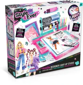 CANAL TOYS Kreativní sada Fashion Designer Light-Up Studio
