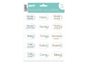 Samolepky na kořenky Mouka