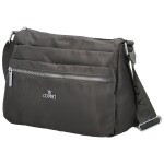 Trendy dámská nylonová crossbody kabelka Nomia, šedá