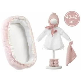 Llorens M740-88 obleček pro panenku miminko NEW BORN velikosti 40–42 cm s doplňky