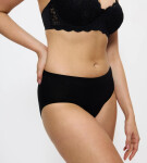 Dámské kalhotky Sense Of Cotton Midi - BLACK - černé 0004 - TRIUMPH BLACK 42