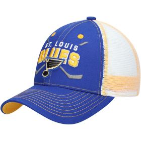 Outerstuff Dětská Kšiltovka St. Louis Blues Core Lockup Trucker Snapback Hat - Blue