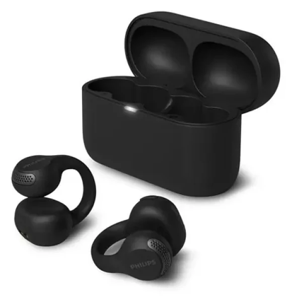 Philips TAQ2000BK černá / Bezdrátová sluchátka / mikrofon / dotykové ovládání / Bluetooth 5.4 / IPX4 (TAQ2000BK/00)