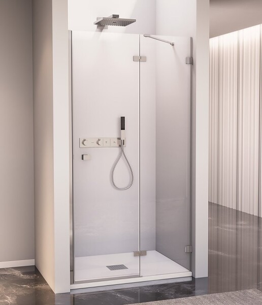 POLYSAN - FORTIS EDGE sprchové dveře do niky 900, čiré sklo, pravé FL1690R
