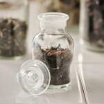 Ib Laursen Skleněná dóza Pharmacy 60 ml, čirá barva, sklo