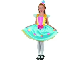 MaDe 09404 - Šaty na karneval - cupcake, 130 - 140 cm