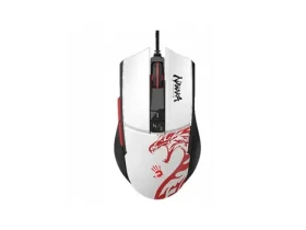 A4tech Bloody L65 Max Naraka bílá / Herní optická myš / 12000 DPI / 78 g / RGB / USB (A4TMYS47526)