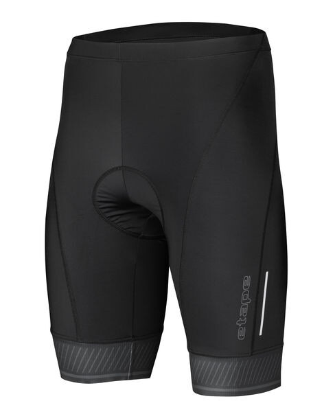 Pánské cyklistické kraťasy ETAPE ELITE 2.0, černá (s vložkou, velikost XXXL)
