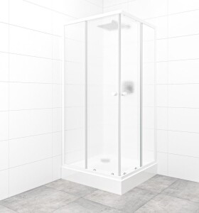 SAT - Set sprchového koutu a vaničky, čtverec 90x90 cm Multi Basic SIKOBKMUQ90CH0 SIKOBKMUQ90CH0