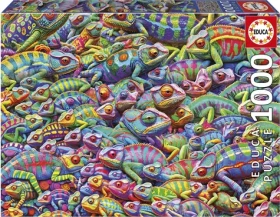EDUCA Puzzle Chaos mezi chameleony