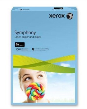 Xerografický papír barevný XEROX Symphony A4, 160g, 250ls - tmavě modrá