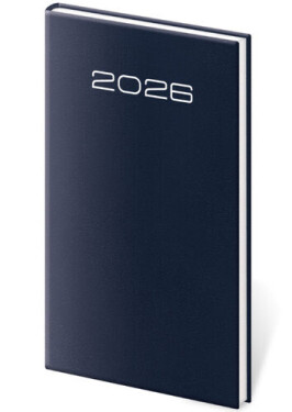 Diář 2026 týdenní kapesní Old Karachi - modrá