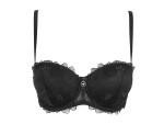 Podprsenka Lace 163181 CC204 00020 černá - Emporio Armani černá 80A