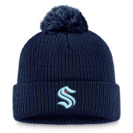 Fanatics Pánská zimní čepice Seattle Kraken NHL A/CAP Beanie Cuff Pom