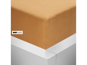 Stanex Jersey napínací prostěradlo béžové ROZMĚR: (š/d/v) 90 x 200 x 20 cm